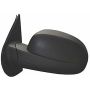 LH DOOR MIRROR MAN NON-HTD TEXT BLK FLDG SILVERADO/SIERRA 07-13