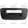 REAR GATE HANDLE BEZEL W/NON-LOCKING T/GATE SILVER/SIERRA 25/3500 HD 07-14; SILVER/SIERRA 1500 07-13