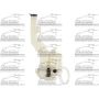 WINDSHIELD WASHER RESERVOIR/CAP/PUMP/SENSOR ASSY; SIERRA 1500 14-15; 2500/3500 HD 15-15