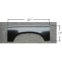 LH WHEEL OPNG REPAIR PANEL UPPER S10/S15/SONOMA P/U 82-93