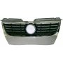GRILLE ASSY W/O SENSOR & W/O CHR MLDG PASSAT 06-10 EXCLUDES CC MODEL