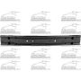 FRONT BUMPER REINFORCEMENT W/O TOW HOOK FORD MUSTANG 15-C