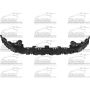 CAPA FRT BUMPER COVER REINFORCEMENT; UPPER FORD RANGER 19-C