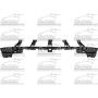 FRONT BUMPER COVER REINFORCEMENT UPPER FORD RANGER 19-C