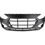 CAPA FRT BUMPER COVER SEDAN; PRIME HYUNDAI ACCENT 18-21