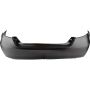 REAR BUMPER COVER W/O PARK ASSIST; PRIME TOYOTA CAMRY/CAMRY HYBRID 15-17