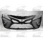 FRONT BUMPER COVER HYBRID; W/O PARKING SENSORS; PRIME TOYOTA CAMRY 18-20