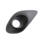 RH FRONT BUMPER INSERT W/HOOD SCOOP; FOG LAMP BEZEL; W/FOG LAMPS DODGE CHARGER 15-C
