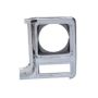 LH HEADLAMP DOOR CHR/ARG W/ SINGLE ROUND HEADLAMP CHEVY/ P/U/BLAZER/JIMMY/SUBURB AN 79-80