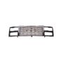 GRILLE CHR/SIL/BLK W/ DUAL SEALED BEAM OR COMP TYPE HDLMP C/K P/U 88-93; SUBURBAN/YUKON 92-93