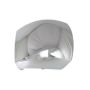 RH FRONT BUMPER EXTENSION OUTER FACE BAR CAP CHR W/O FOG LAMP HOLES SILVERADO 1500 12-13