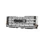 GRILLE DARK GRAY W/ CHROME MOLDING SIERRA 2500/3500 11-14