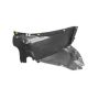 LT FRONT FENDER INNER PANEL W/O S-LINE PKG; FRONT; MAT:PE/VACUUM FORM; OEM:PP/INJECTION A4 2017-2017