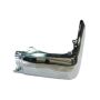 LH REAR BUMPER EXTENSION OUTER W/O PARKING ASSIST; CHROME TOYOTA TUNDRA 14-16