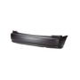 REAR BUMPER COVER; BLACK FINISH PREFINISHED HONDA CIVIC 2DR HATCHBACK 96-98