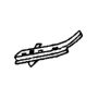 LH FRONT BUMPER FILLER ACCORD CPE/SDN 98-02