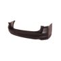 CAPA RR BUMPER COVER W/O OBJECT SENSORS; W/TEXTURED LOWER; PRIME SUBARU FORESTER 14-18