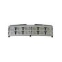 GRILLE CHR/DK GRY DAKOTA 91-96