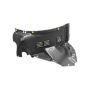 LH FRONT FENDER INNER PANEL; MAT: PE/VACUUM FORM; OEM: PP+EPDM/INJECTION AUDI A4/S4 17-18