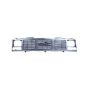 GRILLE SIL/DK ARG W/ SINGLE SEALED BEAM TYPE HEADLAMP C/K P/U 88-93; SUBURBAN/YUKON 92-93