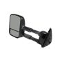 LH DOOR MIRROR PWR HTD TEXT BLK TELESCOPIC TOW TYPE SILVERADO 99-07; TAHOE 00-06; SUBURBAN 00-06