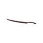 REAR BUMPER VALANCE PANEL SINGLE EXH; MATTE BLACK HYUNDAI SONATA 15-17