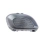 RT FRONT BUMPER INSERT H/B; FOG LAMP OPENING COVER; W/O FOG LAMPS KIA RIO 12-15
