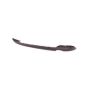 REAR BUMPER COVER LOWER W/EXHAUST TIP; MATTE DARK GRAY KIA FORTE 14-16