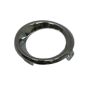 LT FRONT BUMPER INSERT FOG LAMP RING BEZEL; CHROME MAZDA 3 14-16