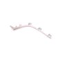 RH GRILLE MOLDING LOWER CHROME MAZDA 3 14-16