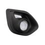 RH FRONT BUMPER INSERT FOG LAMP BEZEL; PTM MITSUBISHI OUTLANDER SPORT/RVR 13-15