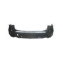 REAR BUMPER COVER W/OBJECT SENSORS; W/TEXTURED LOWER; PRIME SUBARU FORESTER 2017-2018