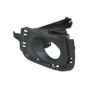 LT FRONT BUMPER INSERT FOG LAMP BEZEL; W/FOG LAMPS TOYOTA PRIUS C 12-14