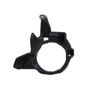 LT FRONT BUMPER INSERT FOG LAMP OPENING COVER; W/FOG LAMPS TOYOTA RAV4 13-15