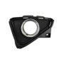 LH FRONT BUMPER INSERT LE|LIMITED|XLE|HYBRID; FOG LAMP BEZEL; W/FOG LAMPS TOYOTA RAV4 16-18