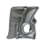RH FRONT BUMPER INSERT; FOG LAMP BEZEL; W/FOG LAMPS; HIGHLANDER 17-19