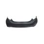 CAPA RR BUMPER COVER PRIME TOYOTA PRIUS C 12-16