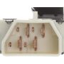 Standard Ignition HS-210 A/C and Heater Blower Motor Switch