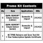 Standard Ignition TPM9016 Promotional Kit