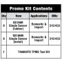 Standard Ignition TPM9021 Promotional Kit