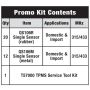 Standard Ignition TPM9024 Promotional Kit