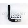Different Trend Diesel Stack Kit Black Powder Coated 409 Stainless Steel 5″ Universal Diesel Sing SK-500BK