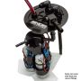 Snow Performance SNF-52501 6th Gen Camaro Fuel Hat - Dual Pump