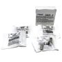 SCHRADER VALVES 25078-4 Angled Silver Aluminum Valve Assembly for Schrader 90 Degree EZ-sensor - 4 Pk