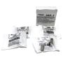 SCHRADER VALVES 25078-4 Angled Silver Aluminum Valve Assembly for Schrader 90 Degree EZ-sensor - 4 Pk