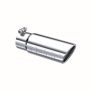 MBRP Exhaust T5115 Tip; 3in. O.D. Angled Rolled End 3in. inlet 10in. length; T304.