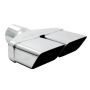 MBRP Exhaust T5118 8In x 2 1/2in ID; Rectangle; 2 1/2in Inlet; 8 1/4in Length; T304.