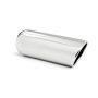 MBRP Exhaust T5140 4in. OD; 2.5in. inlet; 12in. in length; Angled cut Rolled End; Weld on; T304.