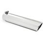 MBRP Exhaust T5143 3.5in. OD; 3in. inlet; Angled Cut Rolled End; Clampless-no weld; T304.