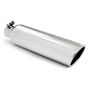 MBRP Exhaust T5144 4in. OD; 2.25in. inlet; 16in. in length; Angled Cut Rolled End; No weld